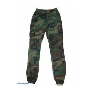 Camo cargo pants